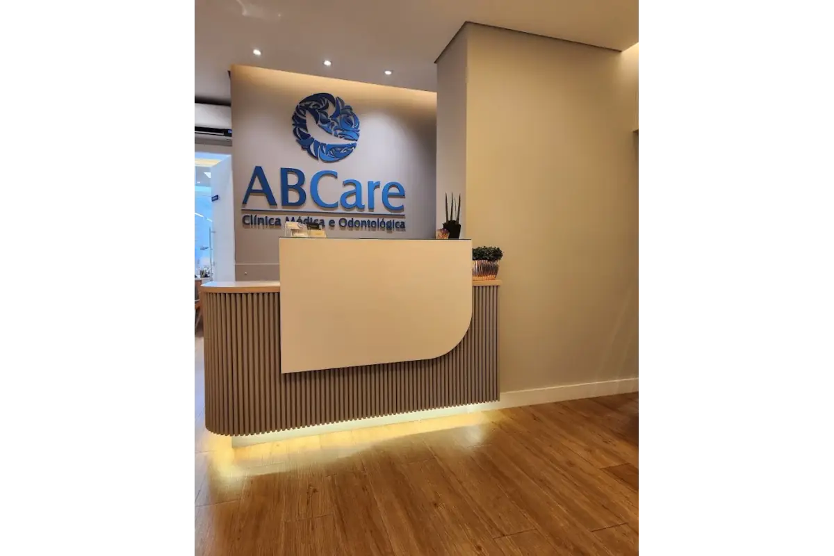 Recepção de clínica médica e odontológica em São Caetano do Sul